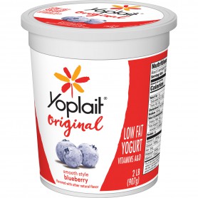YOPLAIT ORIG SMOOTH STL BLUEBERRY LF YOGURT (32 OZ)