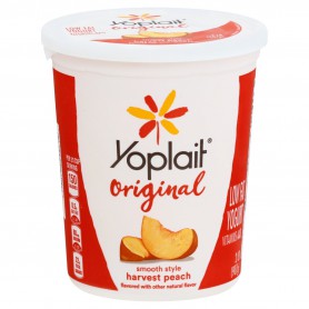 YOPLAIT LF PEACH (32 OZ)