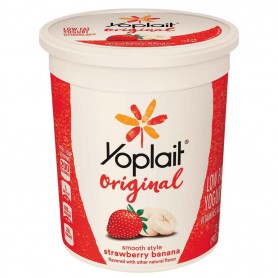 YOPLAIT LF STRAWBERRY BANANA (32 OZ)