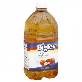 BIG TEX APPLE JUICE 64 OZ