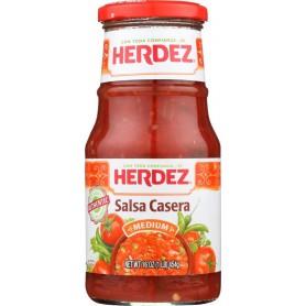 HERDEZ SALSA CASERA MEDIUM 16 OZ