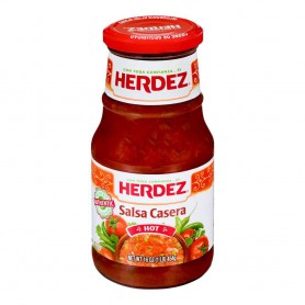 HERDEZ SALSA CASERA HOT 16 OZ