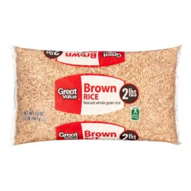 GREAT VALUE BROWN RICE (16 OZ)
