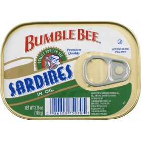 BUMBLE BEE BB SARDINE OIL (3.75 OZ)