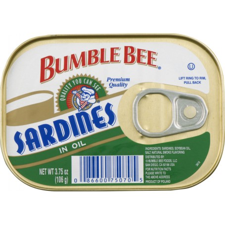 BUMBLE BEE BB SARDINE OIL (3.75 OZ)