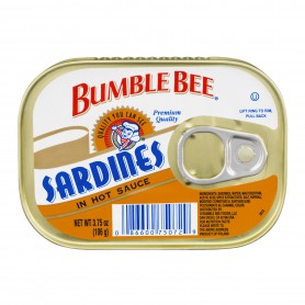 BUMBLE BEE BB SARDINE  HOT SC (3.75 OZ)