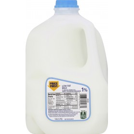 PRICE 1 % MILK (1 GAL)