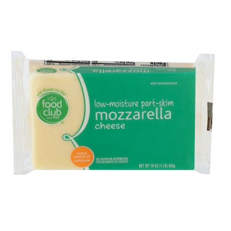 Food Club Mozzarella Chunk (16 OZ)