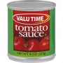 VALUTIME TOMATO SAUCE 8 OZ