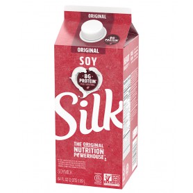 SILK SOYMILK ORIGINAL HALF GAL