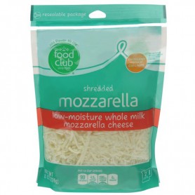 FOOD CLUB MOZZARELLA SHRED 8 OZ