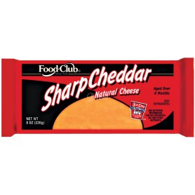 Food Club Cheddar Sharp Chunk (16 OZ)