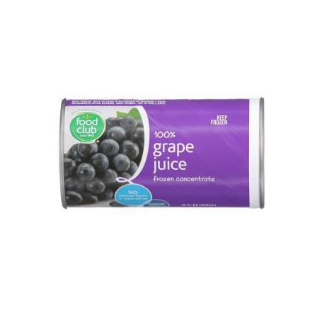 Food Club 100% Purple Grape Juice Frzn (12oz)