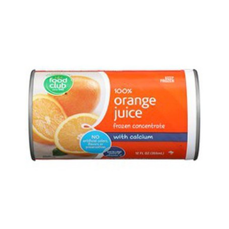 Food Club Frzn Concentrate Orange Juice (12oz)