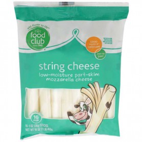 Food Club Mozzarella String Cheese (16 OZ)