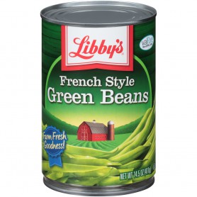 LIBBYS FR ST GR BEANS 14.5 OZ