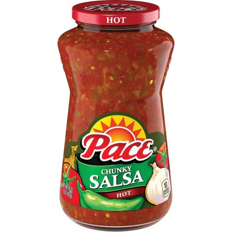 PACE T&C SALSA HOT 16 OZ