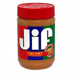 JIF CREAMY PEANUT BUTTER 18 OZ
