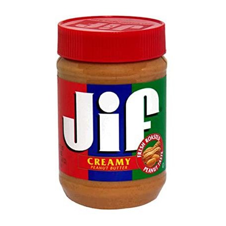 JIF CREAMY PEANUT BUTTER 18 OZ