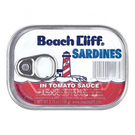 BEACHCLIFF BC SARDINE TOMATO (3.75 OZ)