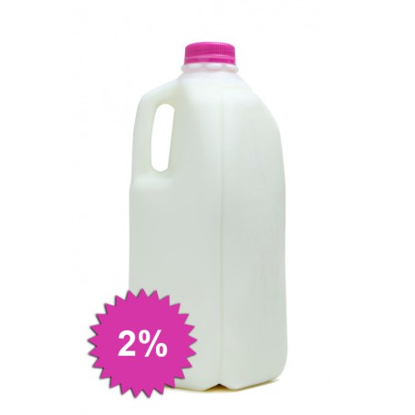 PRICE 2 % MILK (0.50 GAL)
