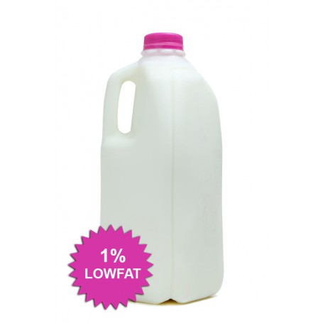 PRICES 1% LOWFAT MILK HALF GAL
