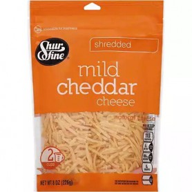 SHURFINE MILD CHEDDAR CHEESE (16 OZ)