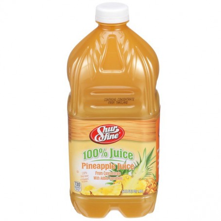 SHURFINE PINEAPPLE 64 OZ