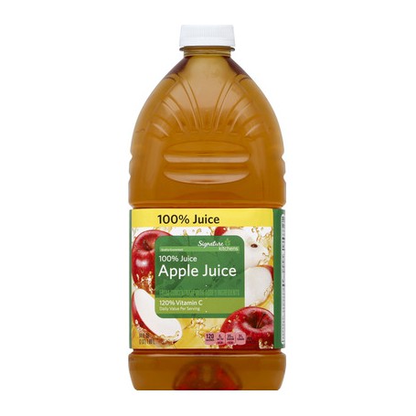 SIGNATURE APPLE JUICE 100% 64 (64oz)