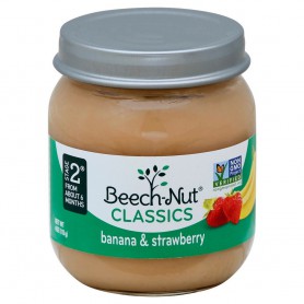 BEECHNUT BANANA/STRAW (4 OZ)