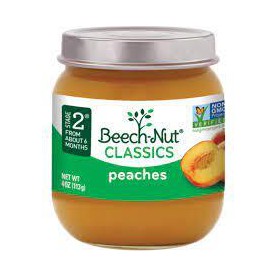 BEECHNUT PEACHES (4 OZ)