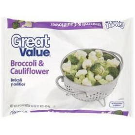 GREAT VALUE BROC& CAULIFL 16 OZ