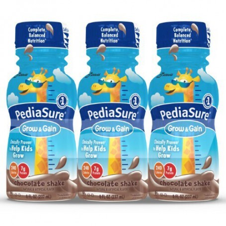 PEDIASURE  CHOCOLATE  RTU 8 OZ (6 BTL)