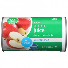 Food Club Frzn Concentrate Apple Juice (12oz)