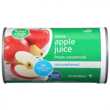 Food Club Frzn Concentrate Apple Juice (12oz)