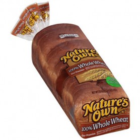 Nature's Own 100% WW Bread 20 oz