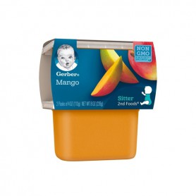 GERBER 2ND FOODS MANGOS 2-4OZ (8 OZ)