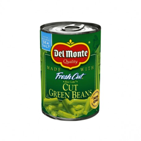 DEL MONTE CUT GR BEANS BL 14.25 OZ