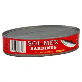 SOL-MEX SARDINES IN TOM SAUCE (15 OZ)