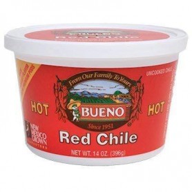 BUENO RED CHILE HOT PUREE 14 OZ