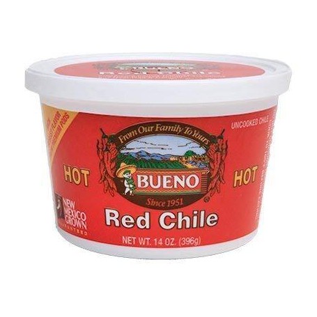 BUENO RED CHILE HOT PUREE 14 OZ